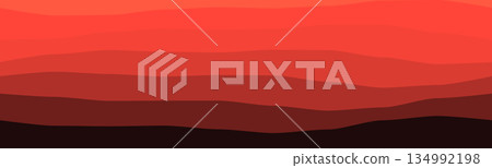 Gradient wave pattern for design and background use 134992198