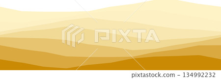 Abstract wave pattern in earth tones for creative backgrounds 134992232