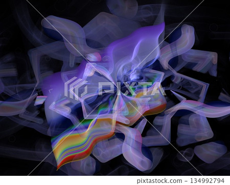 Imaginatory fractal abstract background Image 134992794