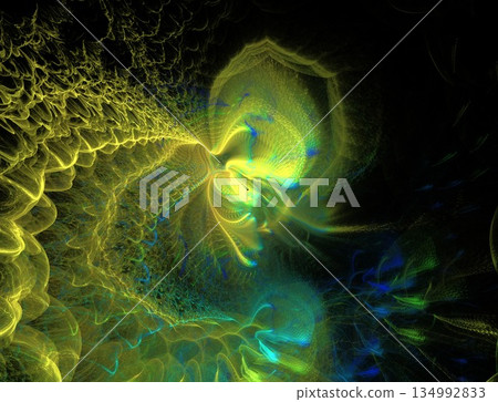 Imaginatory fractal abstract background Image 134992833