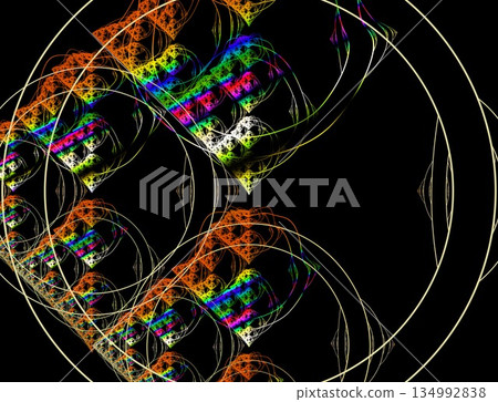 Imaginatory fractal abstract background Image Imaginatory fractal abstract background Image 134992838