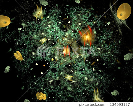 Imaginatory fractal abstract background Image Imaginatory fractal abstract background Image 134993157