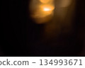 colorful golden crystal light leaks on black background 134993671
