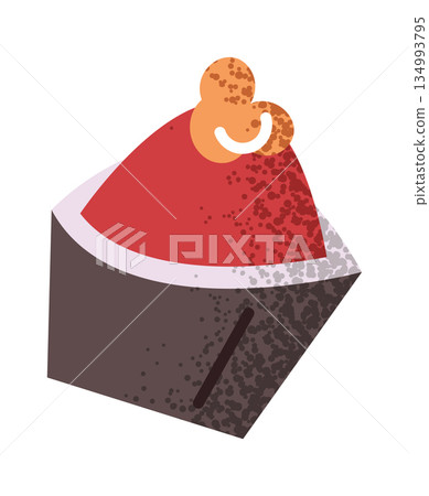 Exotic delicious sushi snack sticker Exotic delicious sushi snack sticker 134993795