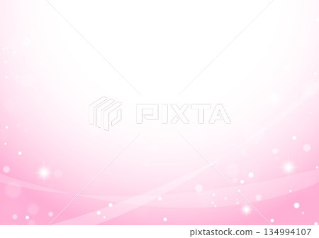Pink curved lines and glitter background Pink curved lines and glitter background 134994107
