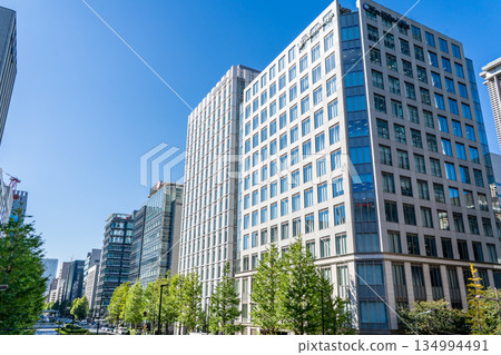 從江戶橋人行天橋眺望日本橋昭和通的街景(Onward Park大廈,日本橋三丁目廣場) 從江戶橋人行天橋眺望日本橋昭和通的街景(Onward Park大廈,日本橋三丁目廣場) 134994491