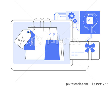 Smart Loyalty Program Platforms abstract concept vector illustration. 134994736