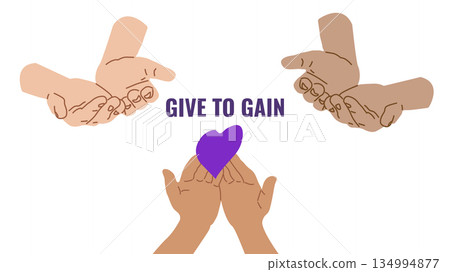 Give To Gain International Women Day Equality Through Generosity empower. Generosity as a path to gender equality. For ads web design marketing, and social campaigns. vector illustration. Give To Gain International Women Day Equality Through Generosity empower. Generosity as a path to gender equality. For ads web design marketing, and social campaigns. vector illustration. 134994877