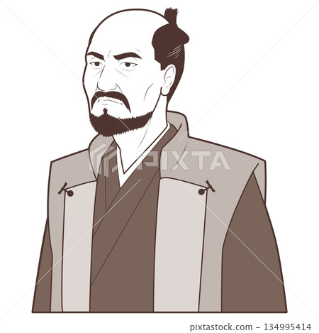 He looks like an old Sengoku warlord 134995414