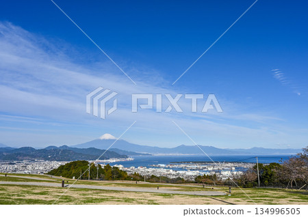 Mt. Fuji from Nihondaira, Shizuoka Prefecture 134996505