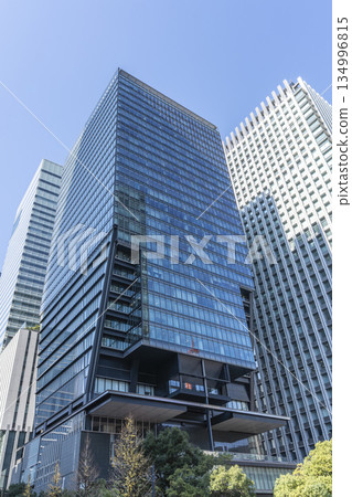 Otemachi on a winter holiday Otemachi on a winter holiday 134996815