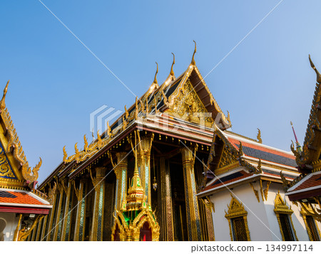 Wat Phra Kaew temple, Bangkok, Thailand 134997114