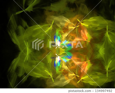 Imaginatory fractal abstract background Image 134997492