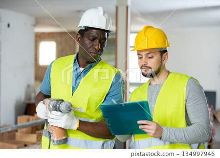 Engineer indicate anything to work on construction site Engineer indicate anything to work on construction site 134997946