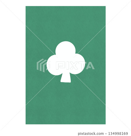 Trump mark card (clover x green) 134998169