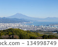 十一月從靜岡縣看到的富士山-初雪 十一月從靜岡縣看到的富士山-初雪 134998749