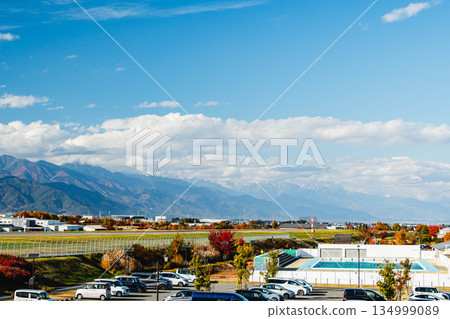 信州天空公園和北阿爾卑斯山 134999089