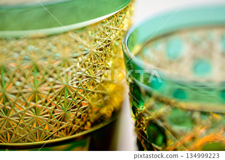 Edo Kiriko glass Edo Kiriko glass 134999223