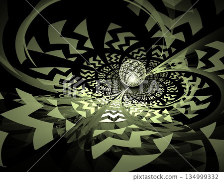 Imaginatory fractal abstract background Image 134999332