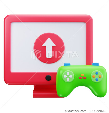 Monitor With Game Upload 134999669