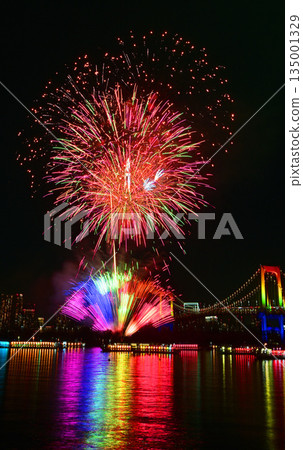 台場冬季煙火彩虹 台場冬季煙火彩虹 135001329