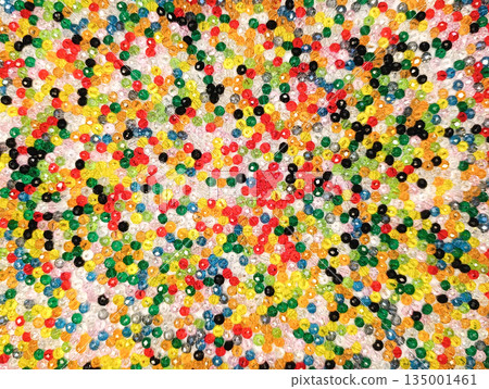 Background of multicolored beads Background of multicolored beads 135001461