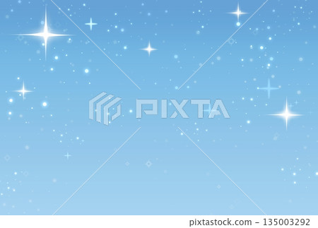 Light blue glittering gradient background material 135003292