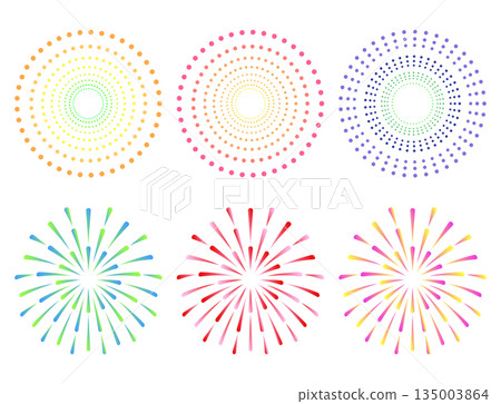 多彩的沖天火箭 135003864