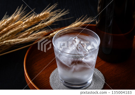 Rock of wheat distilled spirit 135004183