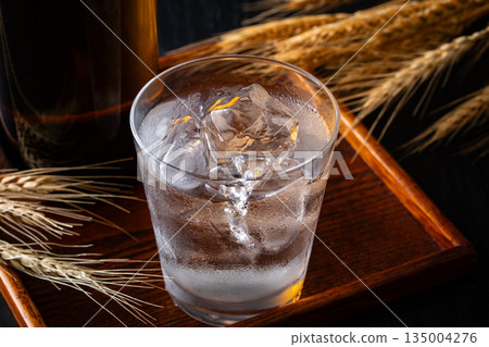Rock of wheat distilled spirit 135004276
