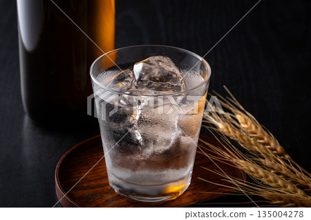 Rock of wheat distilled spirit 135004278