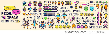 Simple color icons. Simple color icons. 135004320