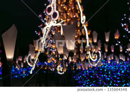 冬夜照明 135004349