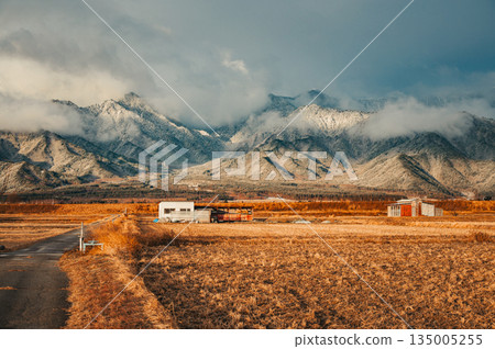 Azumino in the morning [Ikeda-cho, Kitaazumi-gun] 135005255