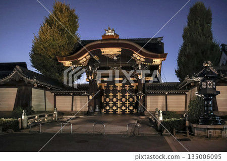 Nov 23 2025 Historic Higashi Hongan ji Temple in Kyoto Japan Nov 23 2025 Historic Higashi Hongan ji Temple in Kyoto Japan 135006095