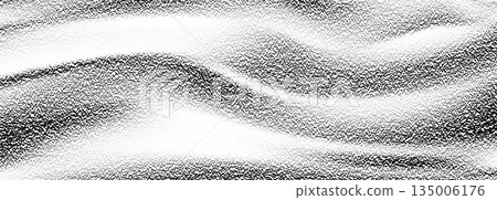Abstract halftone dot waves on white background Abstract halftone dot waves on white background 135006176