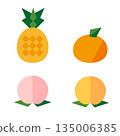Simple fruit illustration 135006385