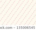 Scandinavian-style horse seamless pattern (diagonal arrangement) (pink) 135006545
