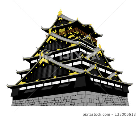 豐臣大阪城塔 135006618