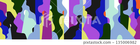 People silhouettes mental problems psychology abstract vector illustration 135006982