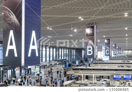 Narita Airport Terminal 1 Departure Lobby 135006985