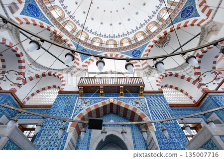 Rustem Pasha Mosque in Istanbul, Turkey Rustem Pasha Mosque in Istanbul, Turkey 135007716