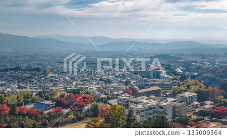 Nov 24 2025 Serene Takagamine Minamitakaminecho Streetscape in Kyoto Japan Nov 24 2025 Serene Takagamine Minamitakaminecho Streetscape in Kyoto Japan 135009564
