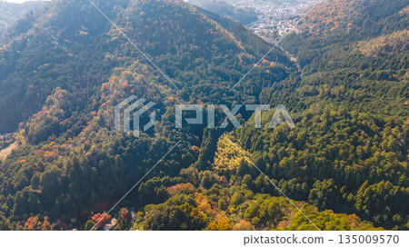 Nov 24 2025 Serene Takagamine Kaido Landscape in Kyoto, Japan Nov 24 2025 Serene Takagamine Kaido Landscape in Kyoto, Japan 135009570