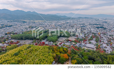 Nov 24 2025 Saga Arashiyama Skyline Over Kyoto Mountains And River Nov 24 2025 Saga Arashiyama Skyline Over Kyoto Mountains And River 135009582