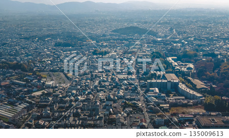 Nov 24 2025 Kyoto Kita Ward Skyline and Mountain Panorama Nov 24 2025 Kyoto Kita Ward Skyline and Mountain Panorama 135009613