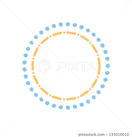 Chalk firework burst with a magic circle shape and festive sparkle element. Celebration symbol in pastel blue and orange, graphic style for a cheerful star inspired holiday accent. Chalk firework burst with a magic circle shape and festive sparkle element. Celebration symbol in pastel blue and orange, graphic style for a cheerful star inspired holiday accent. 135010010