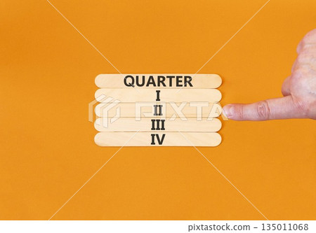 2nd second quarter 2 symbol. Concept word Quarter 2 on beautiful wooden sticks. Beautiful orange background. Businessman's hand. Business, happy 2nd second quarter 2 Q2 concept. Copy space. 2nd second quarter 2 symbol. Concept word Quarter 2 on beautiful wooden sticks. Beautiful orange background. Businessman's hand. Business, happy 2nd second quarter 2 Q2 concept. Copy space. 135011068