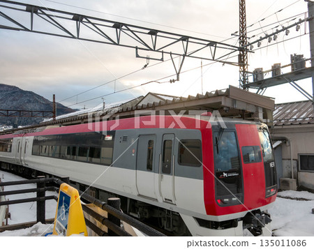 Snow monkeys at Yudanaka Station 135011086