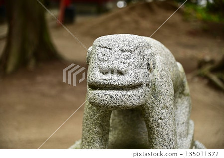 盛岡天滿宮，是外型獨特的獅犬的所在地 135011372